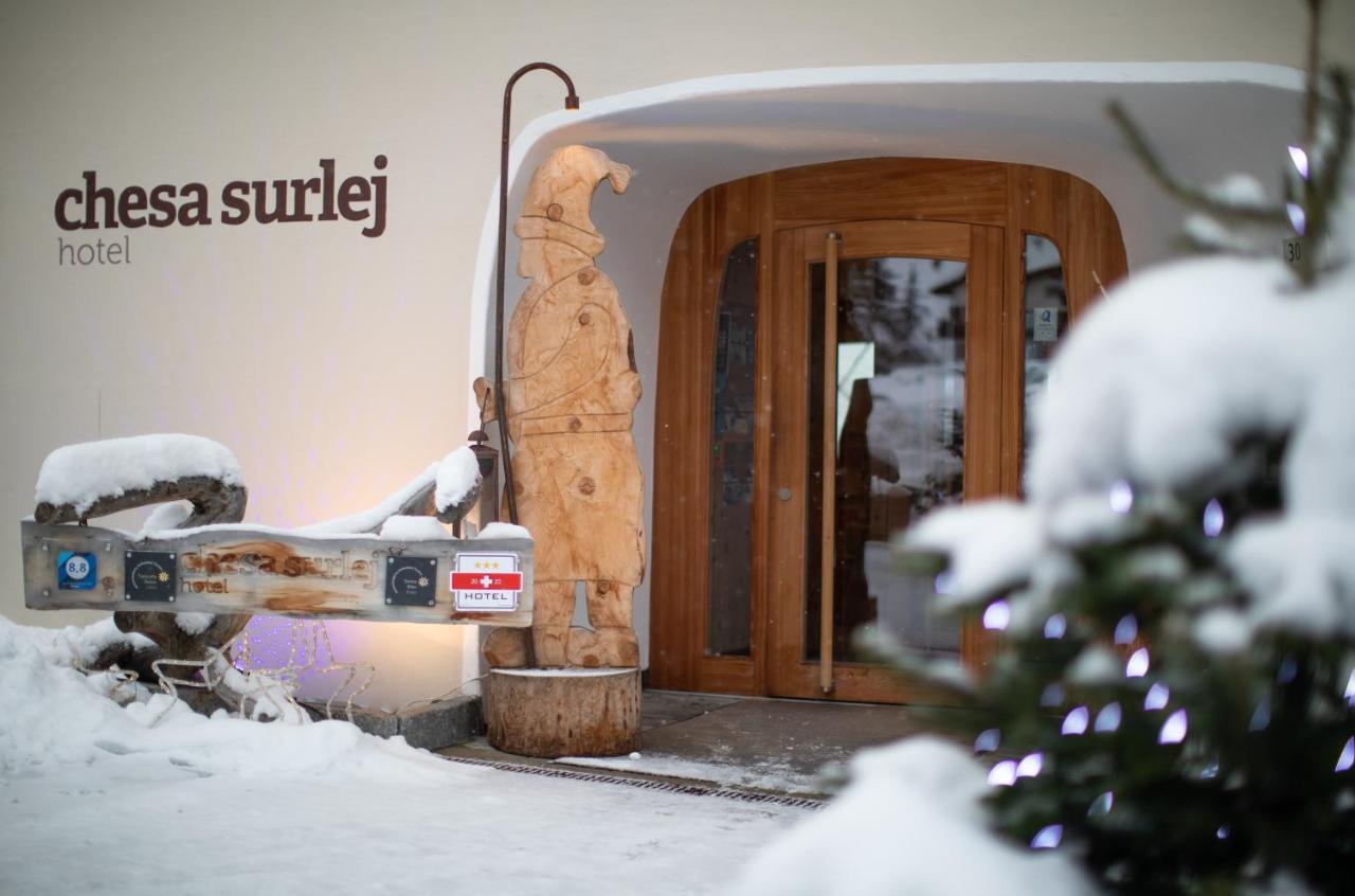 Hotel Chesa Surlej Silvaplana Exterior foto
